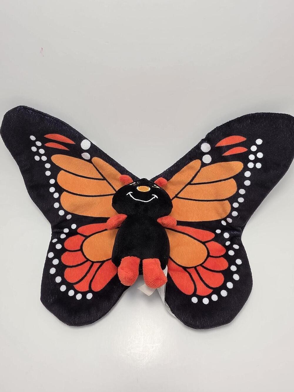 The Petting Zoo Orange Monarch Butterfly Plush! (8 inch)